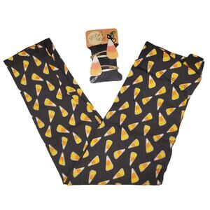 Little Girls Candy Corn Pants Halloween Costume Pants Spooky Night Size 5